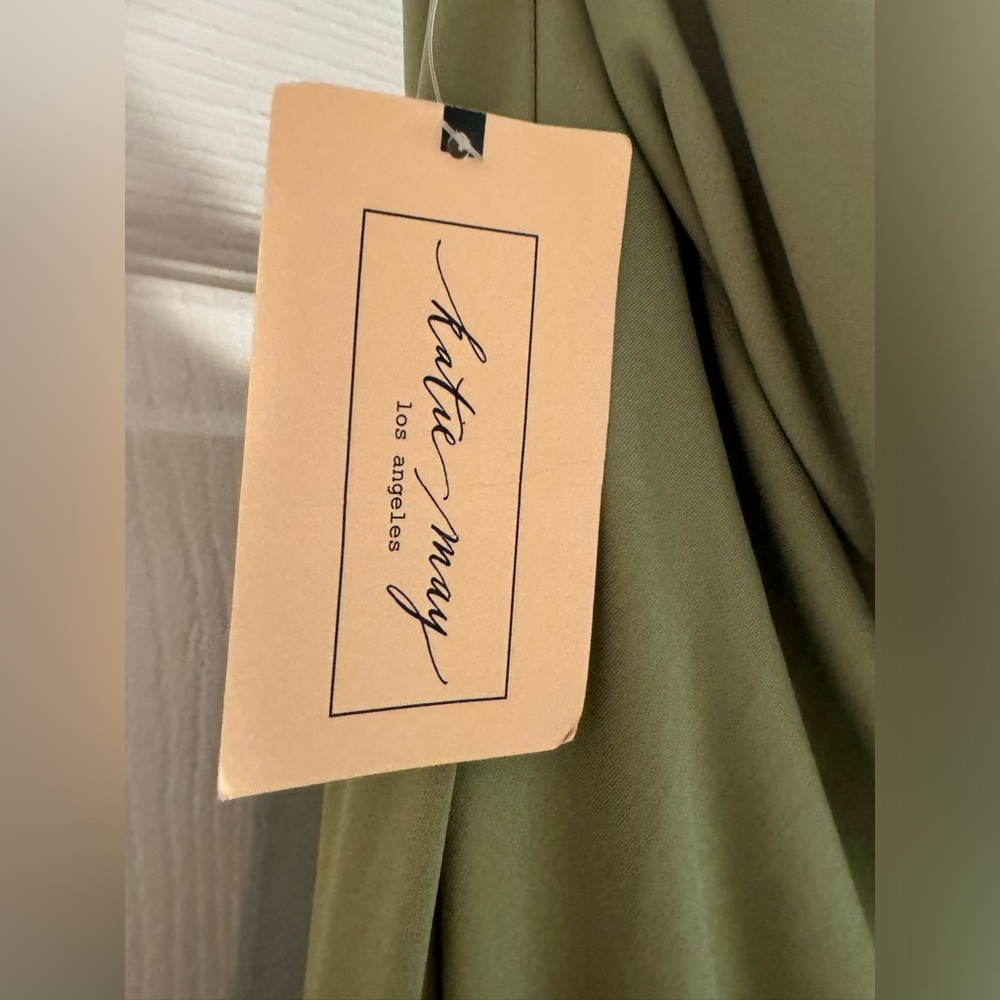 Katie May Revolve Lolita Gown in Avocado NWT - Picture 8 of 16